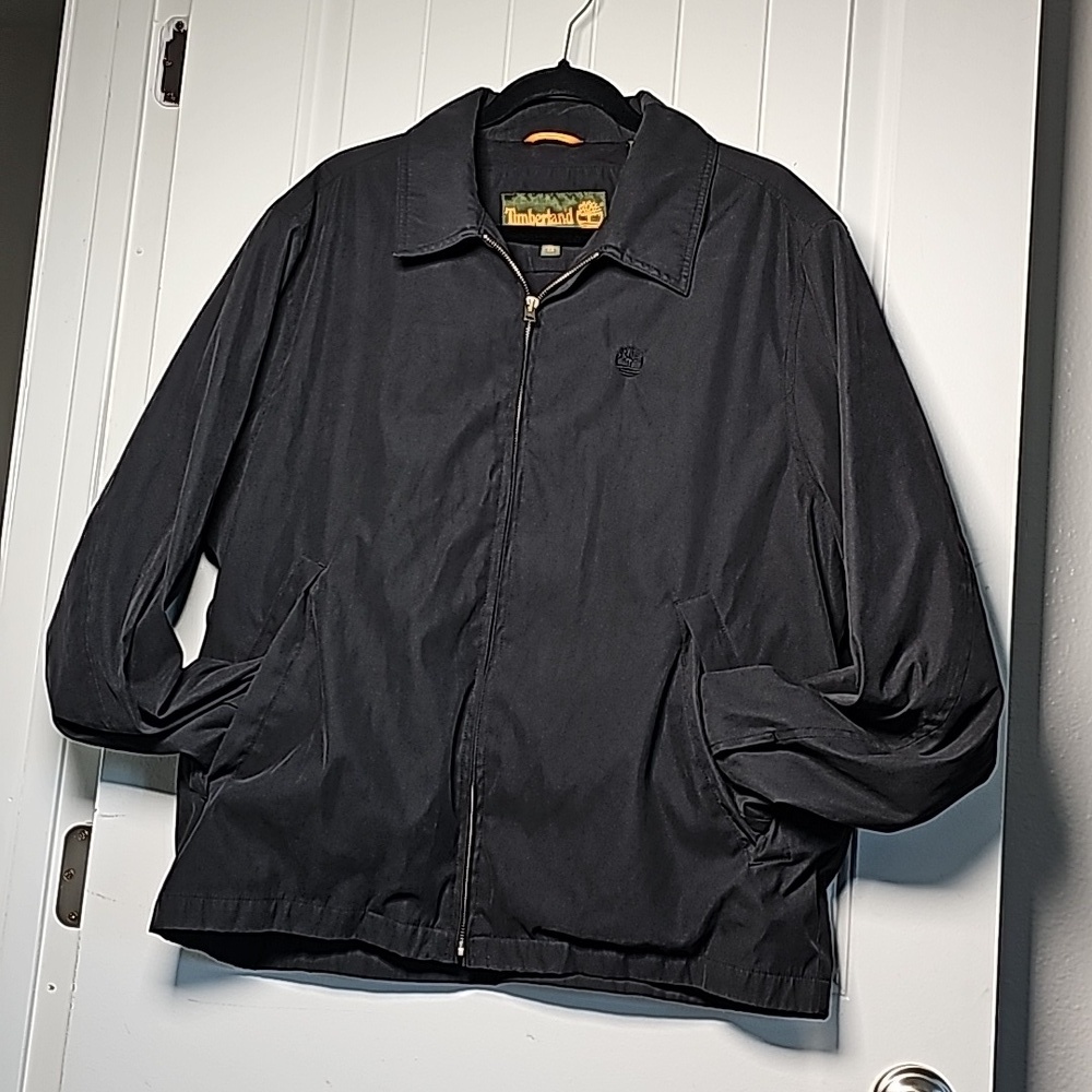 Timberland XL charcoal zip up jacket